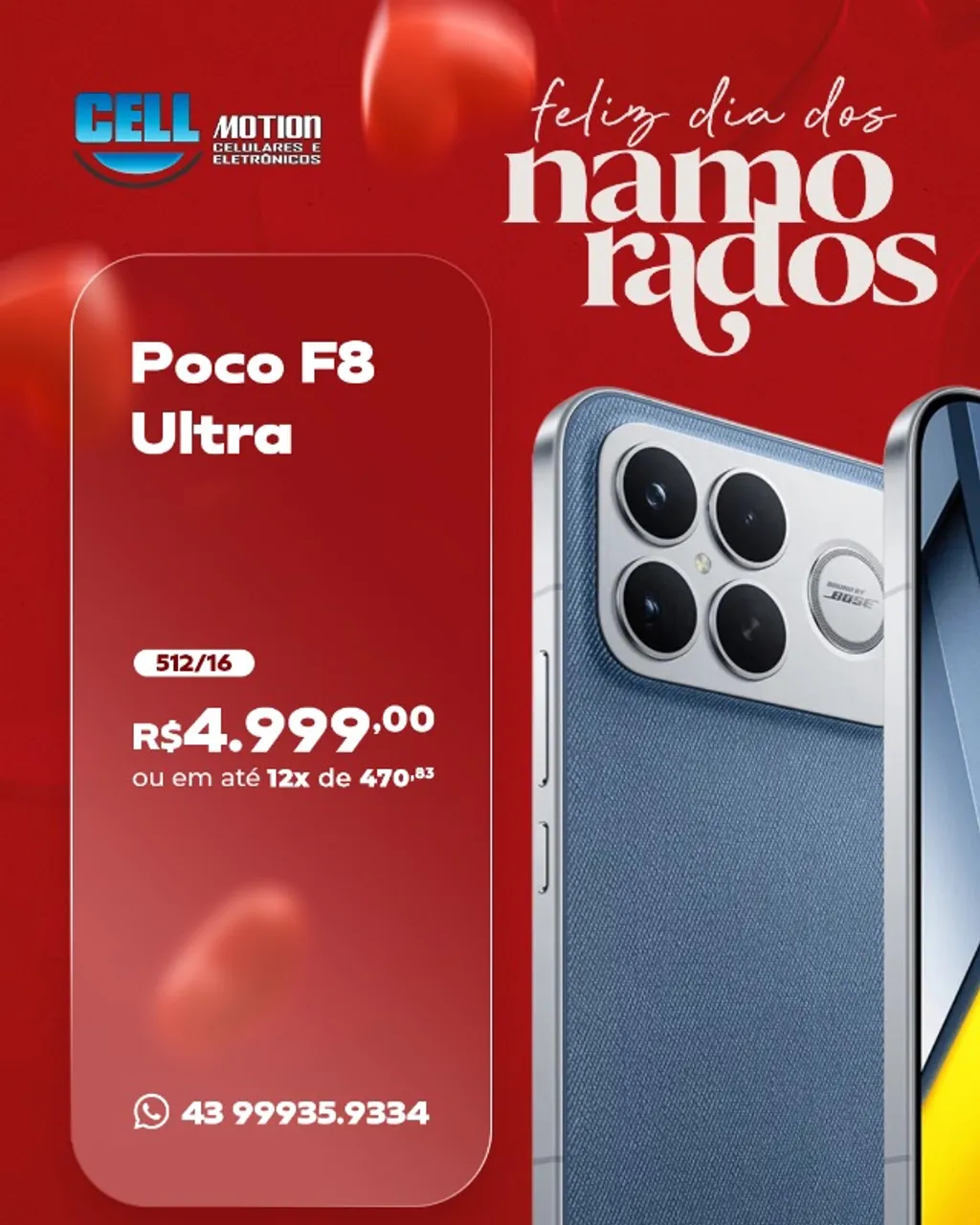 Xiaomi Poco F8 Pro 512gb/12ram (Pra vender rápido) - Celulares e