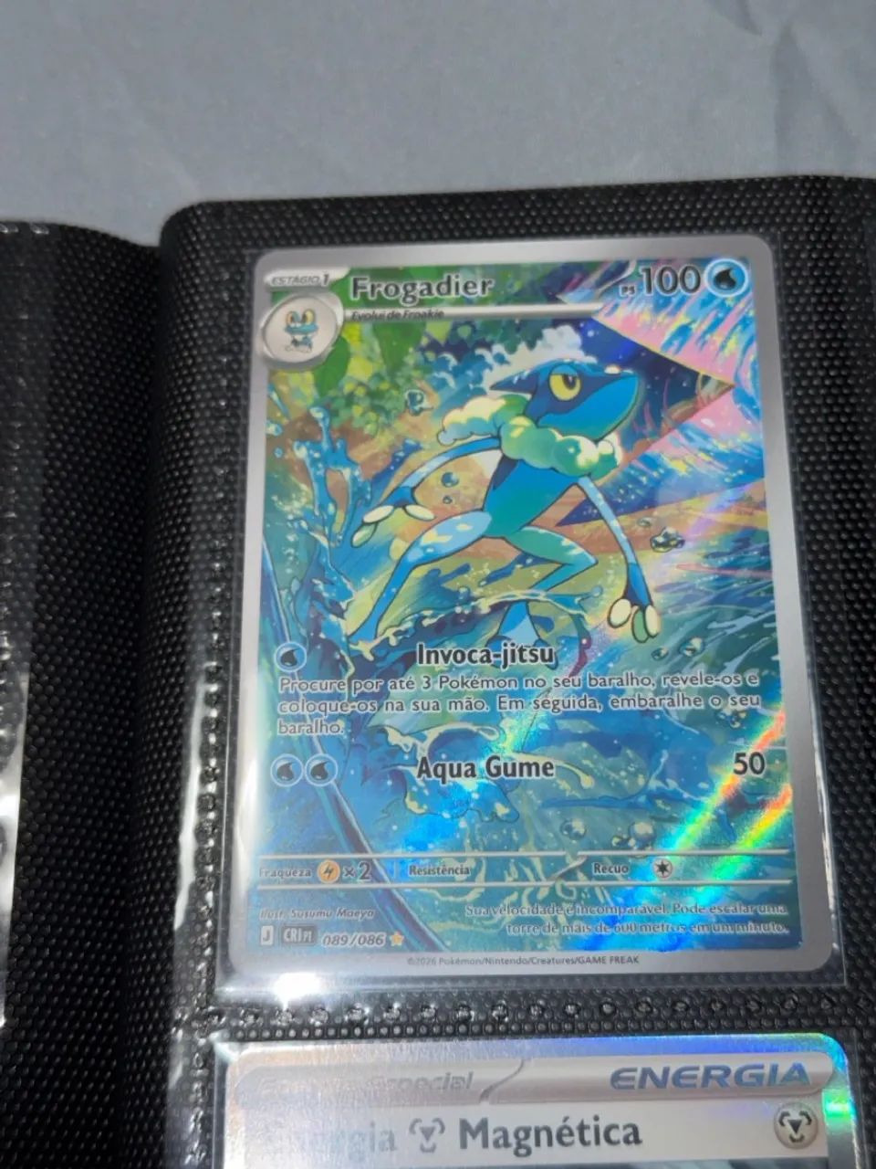 POKÉMON - FROGADIER FULL ARTE 089/086