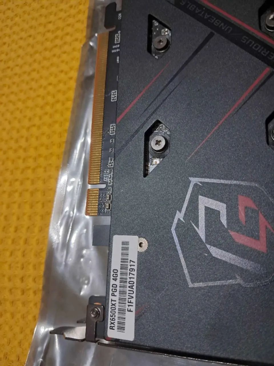 Placa de Vídeo RX 6500 XT Gaming ASRock - Foto 2