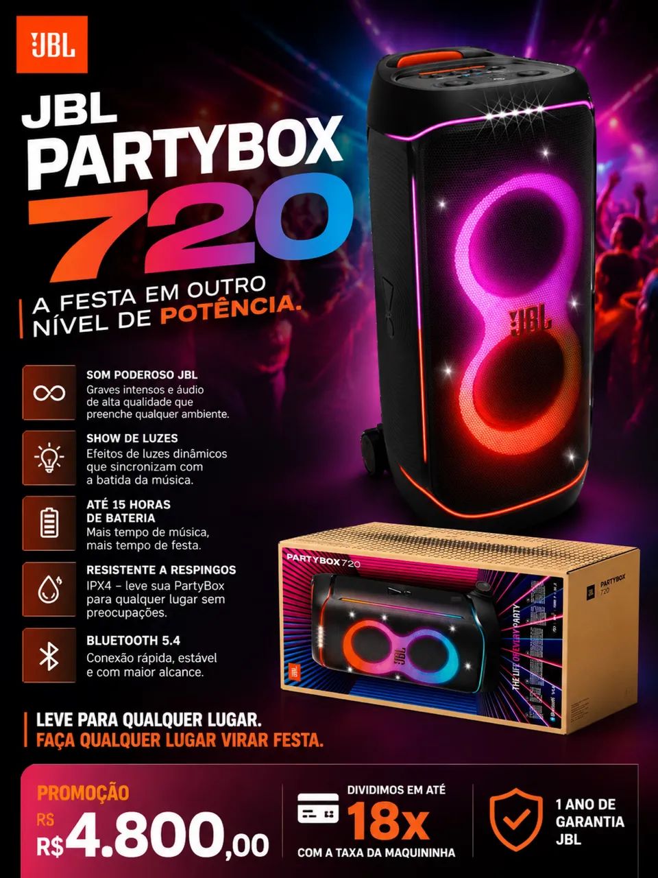 JBL PARTYBOX 720 - Foto 2