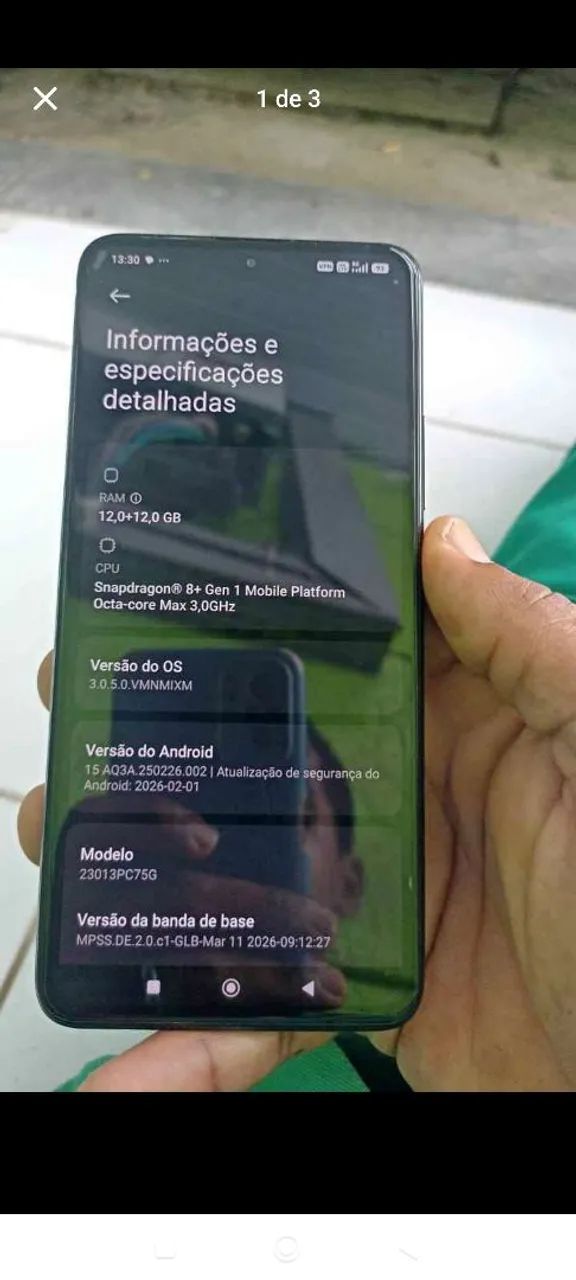 Poco f5pro aceito troca 