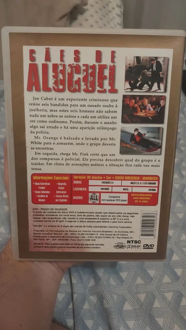 Cães de Aluguel Edição de Colecionador - Foto 3