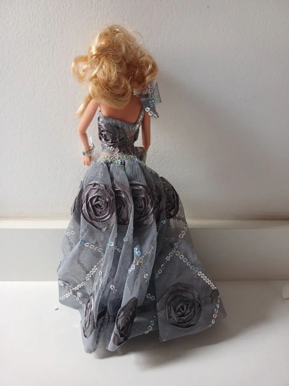 Barbie Festas Vestido Chic Chique Artesanal - Foto 3