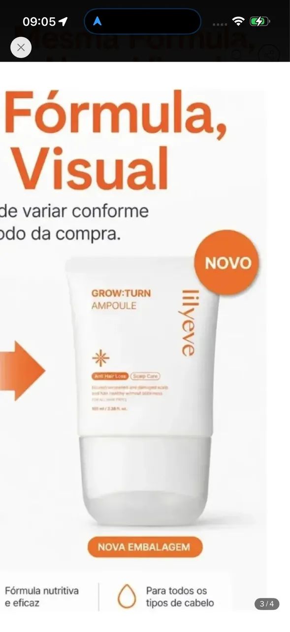 Sérum capilar Lilyeve Growturn 