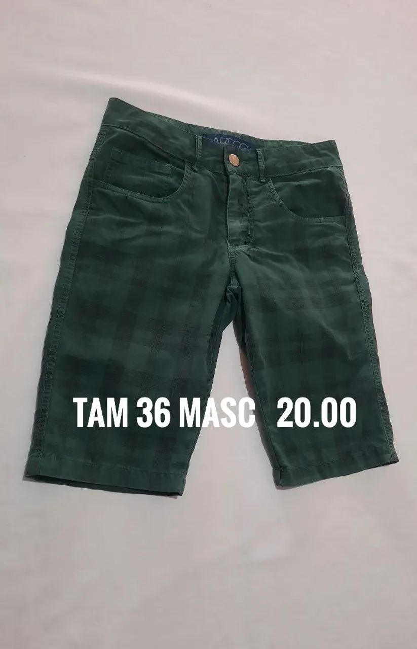 Bermuda masculino usadas - Foto 2
