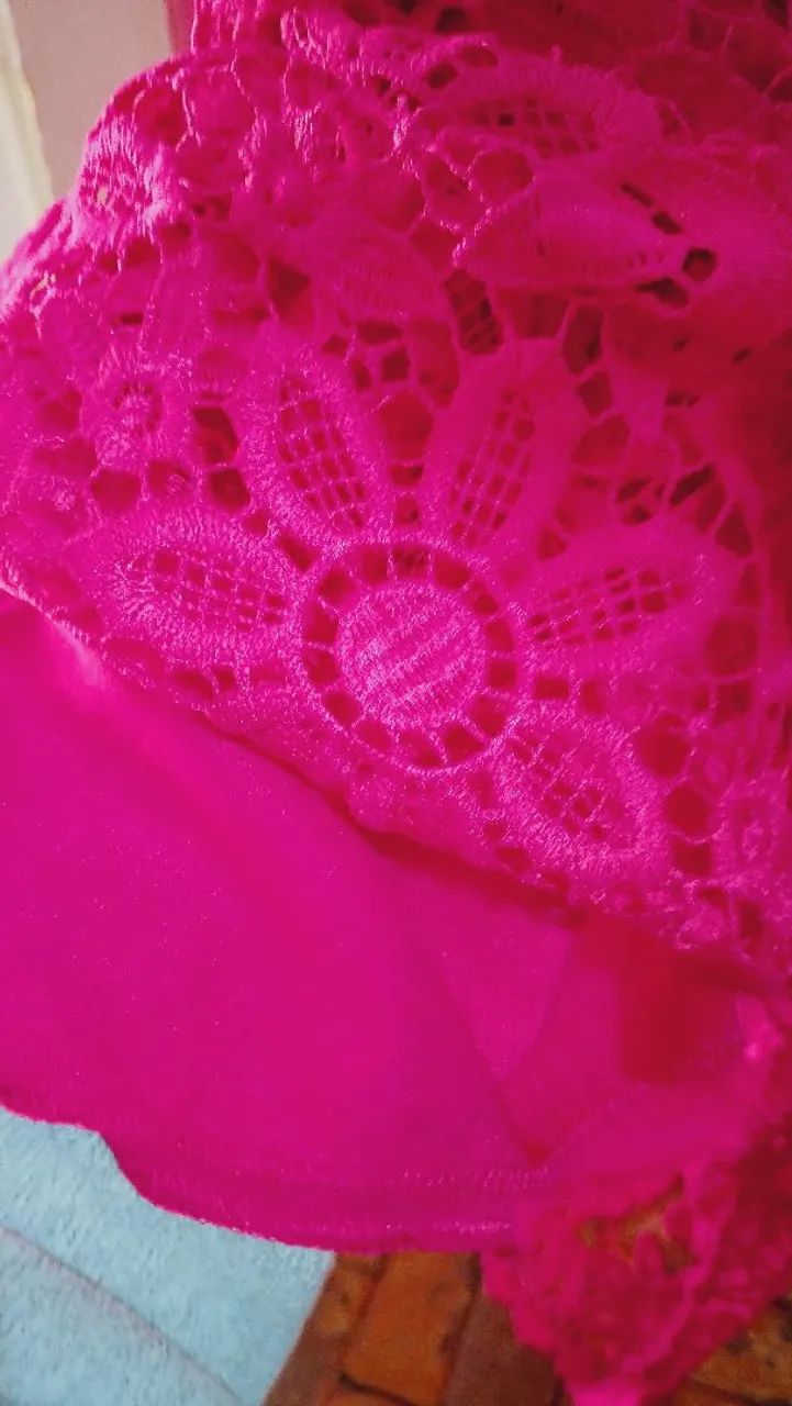 Vestido de renda Gripir Plus Size - Foto 4