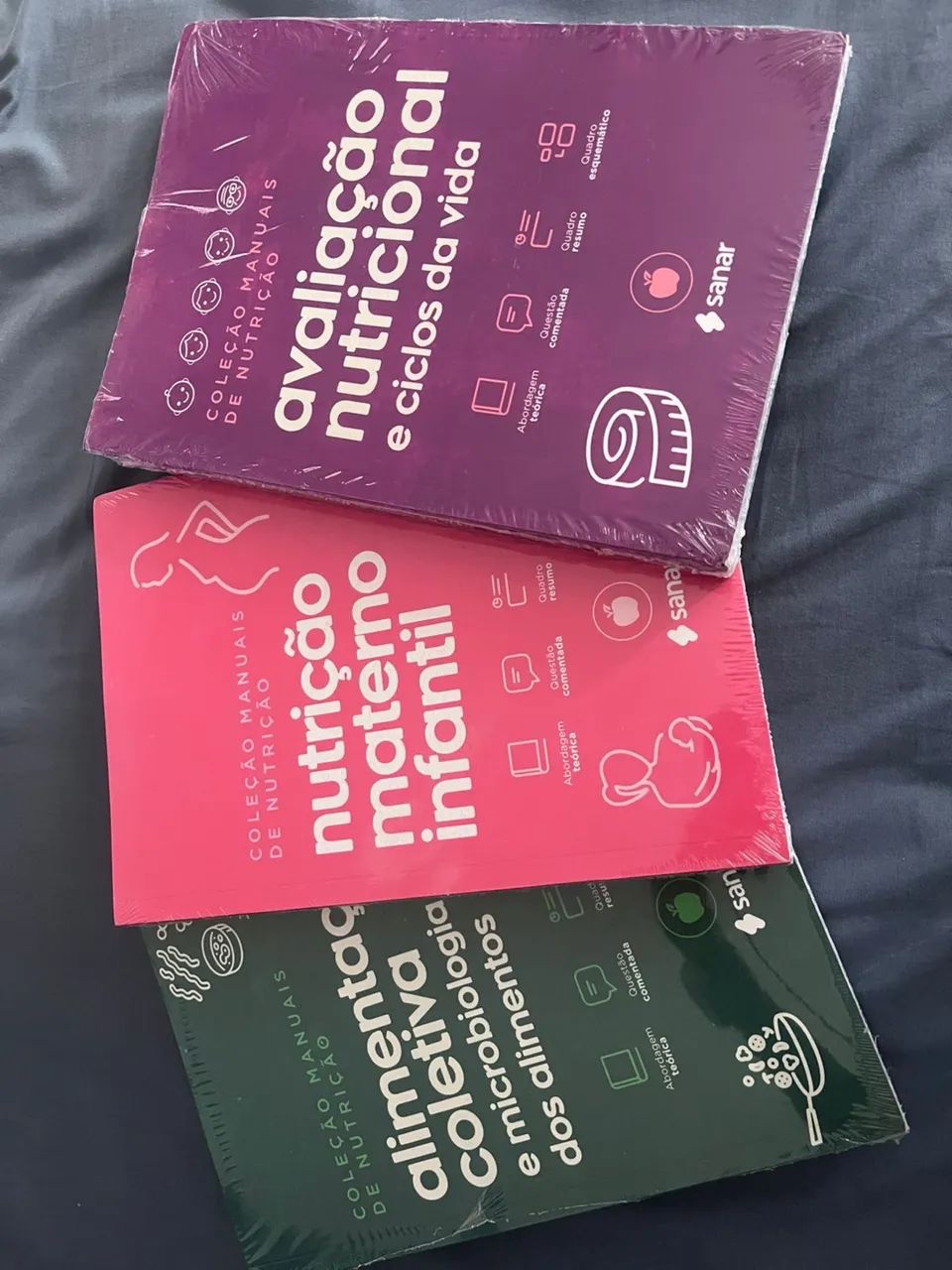Combo: Coleção Manuais da Nutrição + Sanar Note Nutrição (7 Livros) - Foto 6