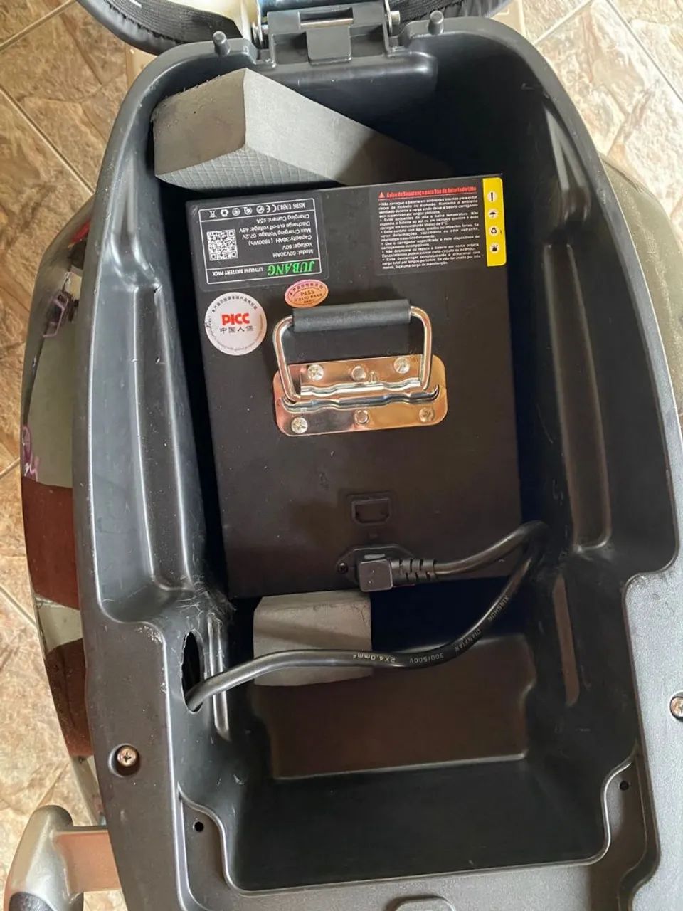 Scooter elétrica panda a3 sudu - Foto 3