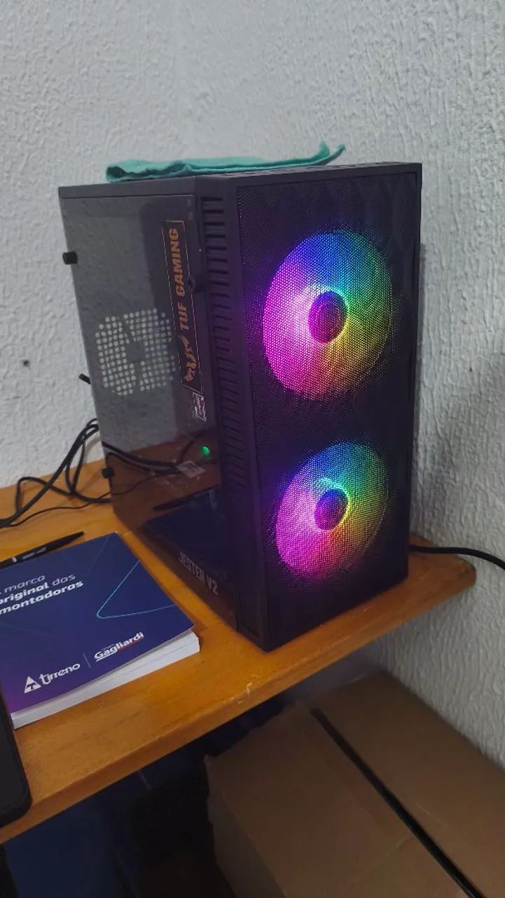 Pc completo para jogos, edição e trabalho, pra vender logo - Foto 2