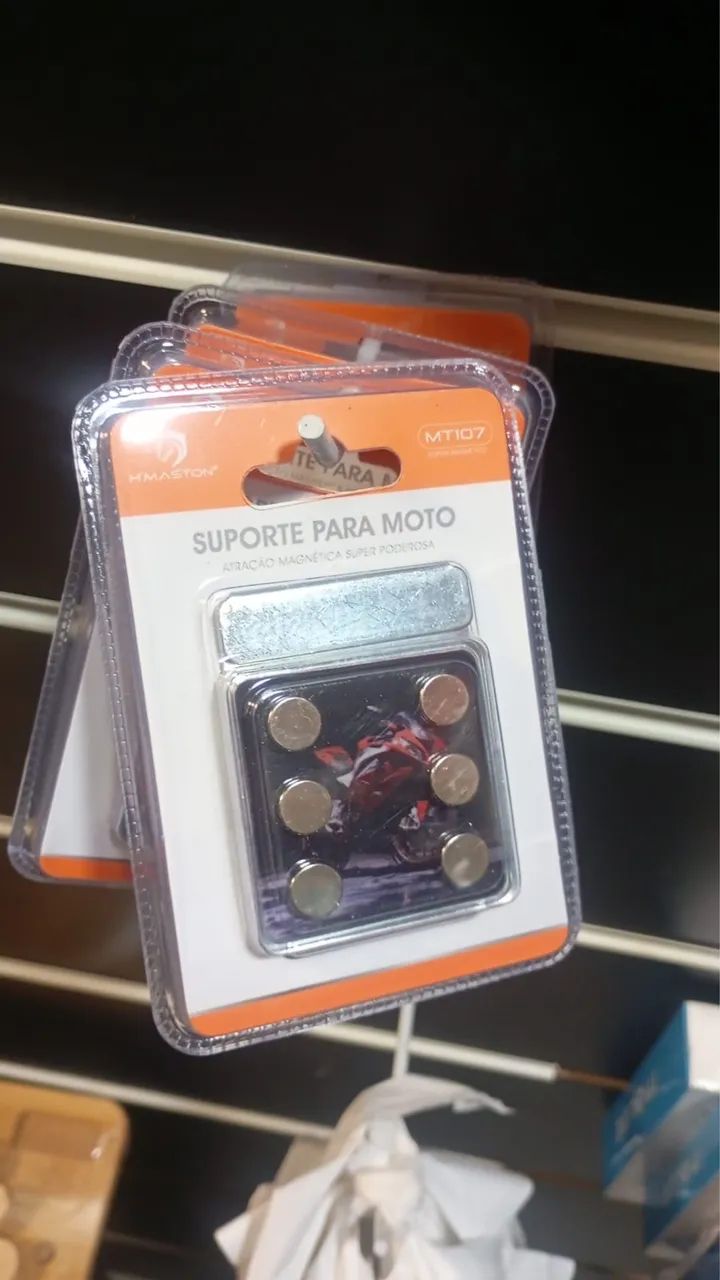 Suporte para Moto Ímã - Magnético 