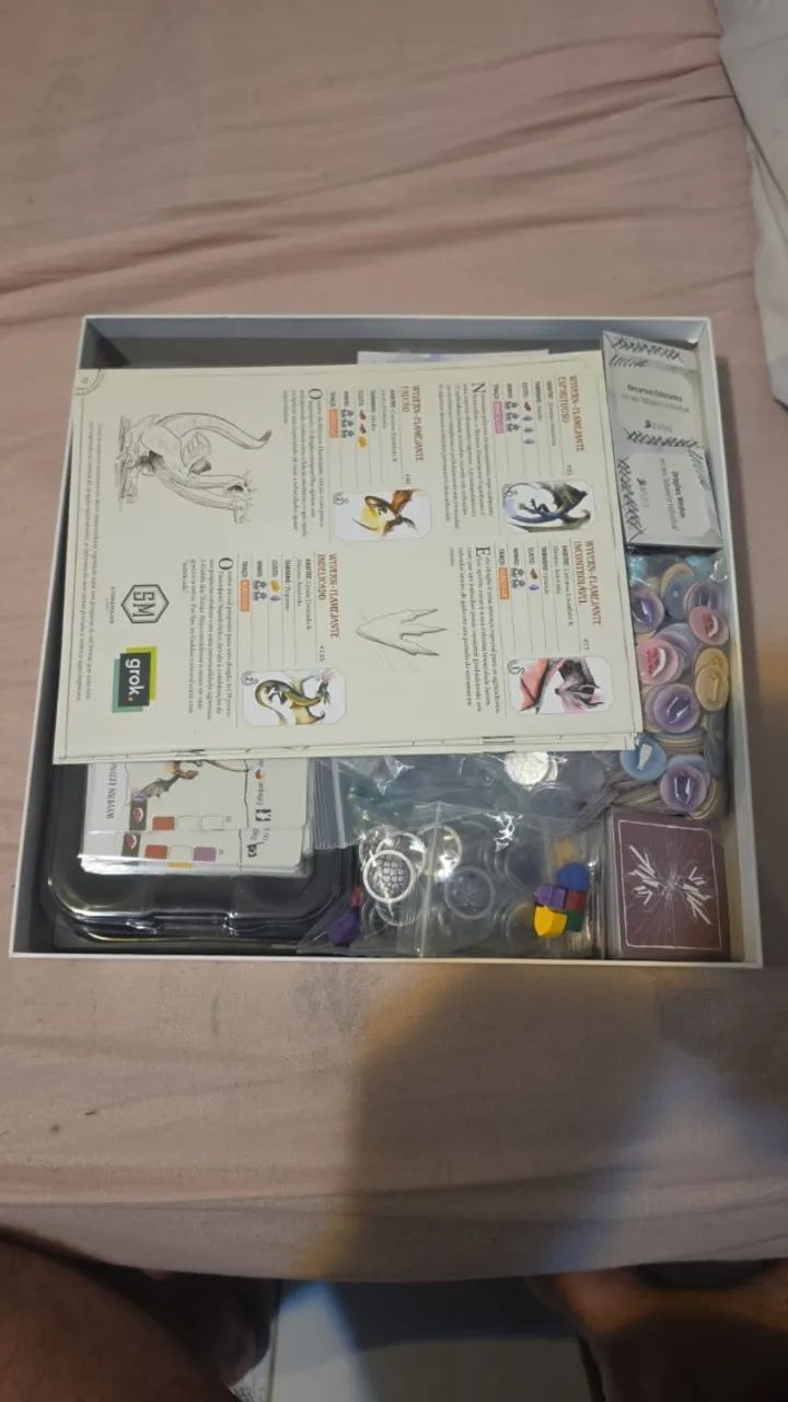 Wyrmspan + Expanção+Moedas de matal - Foto 2