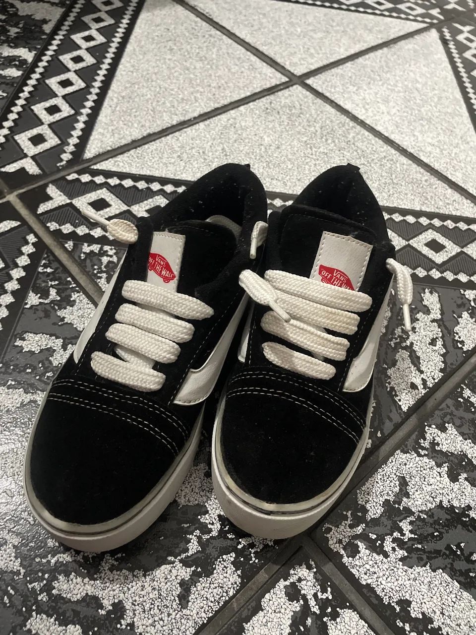 tênis vans old skool preto e branco  - Foto 2