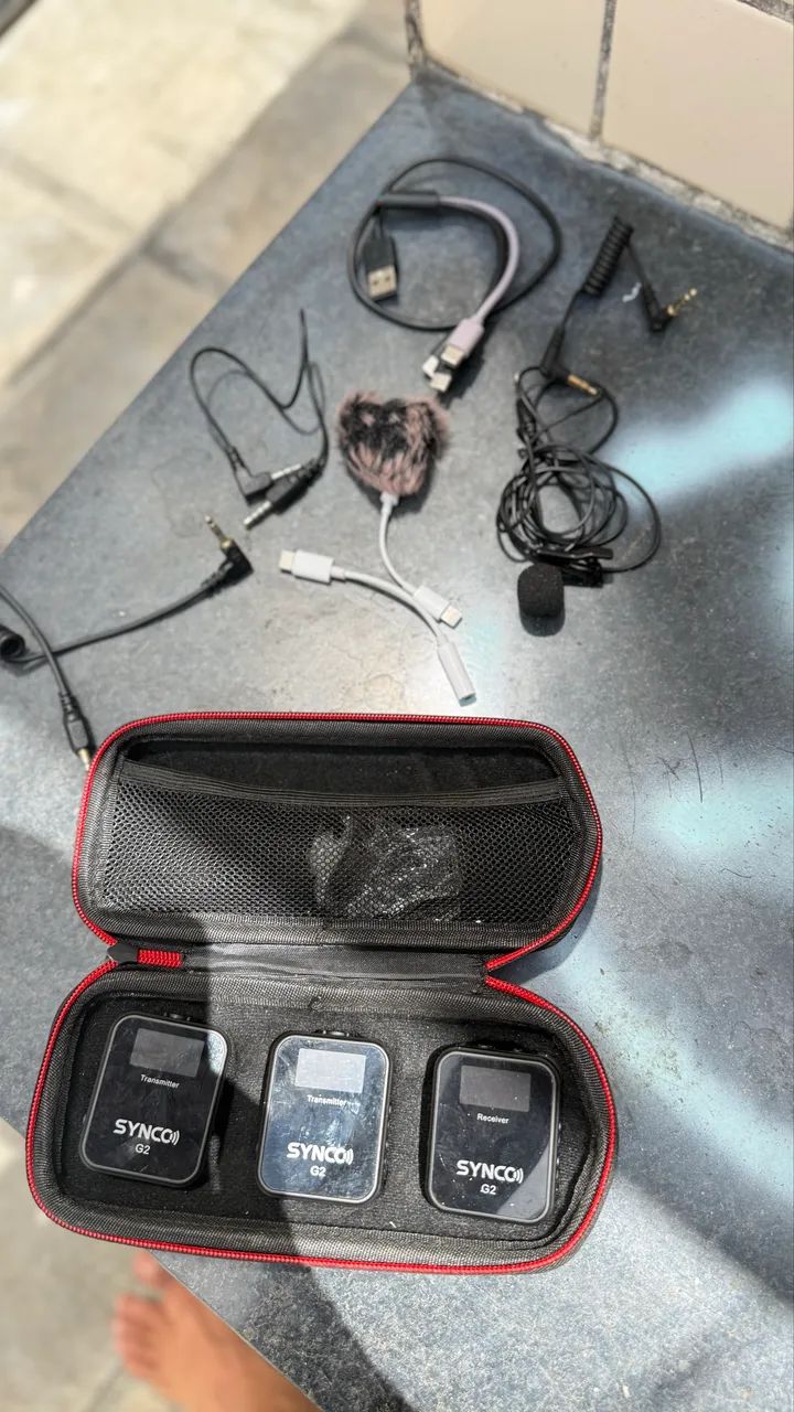 Microfone profissional lapela SYNCO G2  - Foto 3