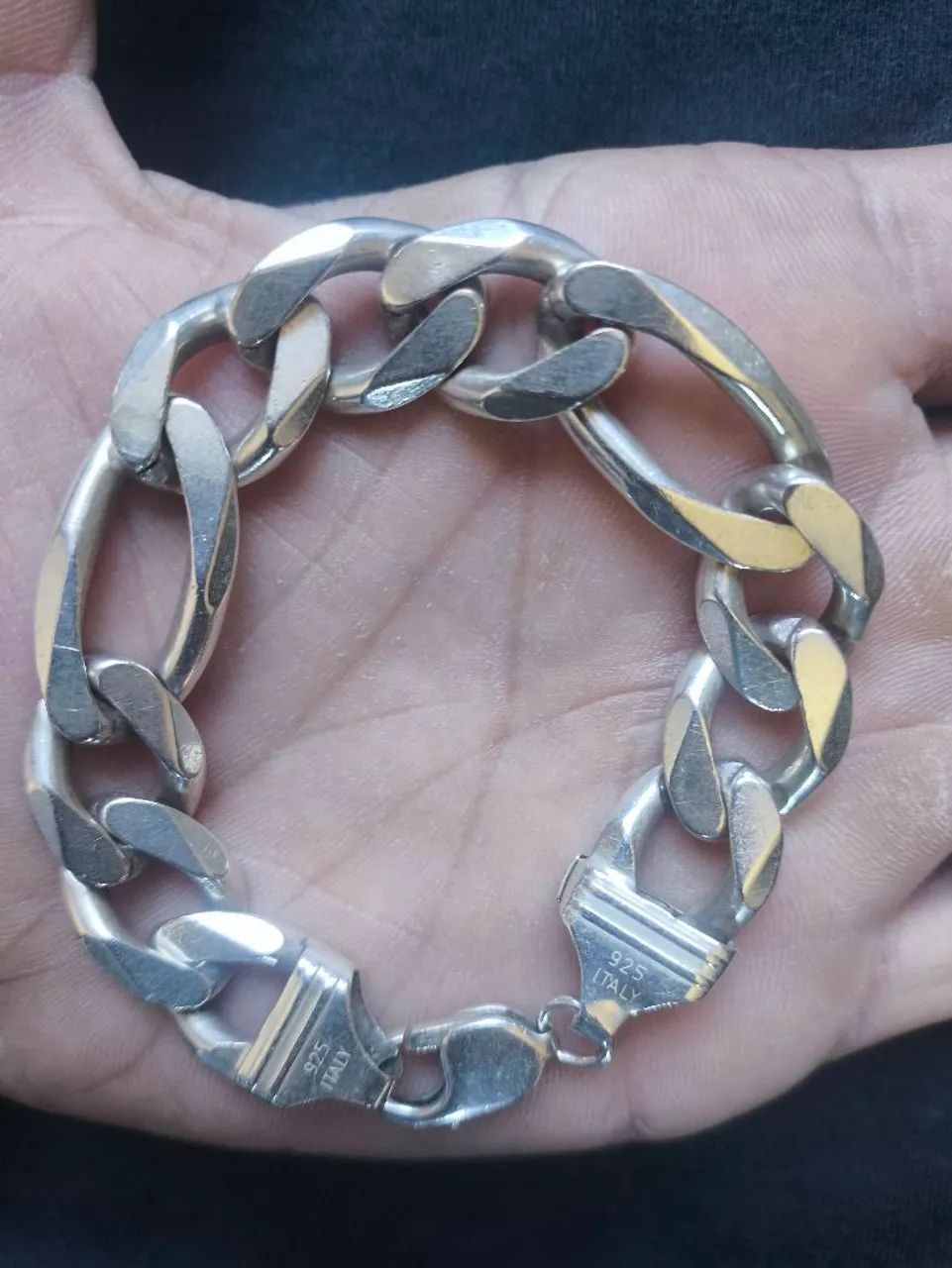 PULSEIRA DE PRATA 925 ITALIANA  - Foto 4