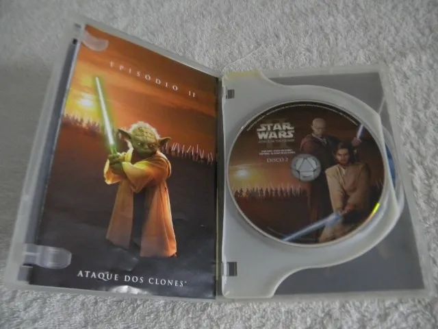 Dvd Duplo Star Wars Ataque dos Clones. - Foto 2