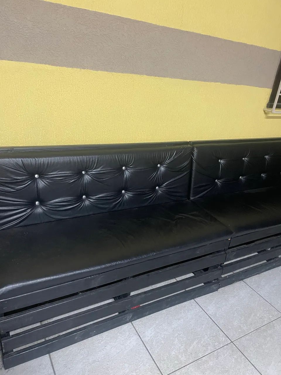 Sofás palit com almofada ( booth) 