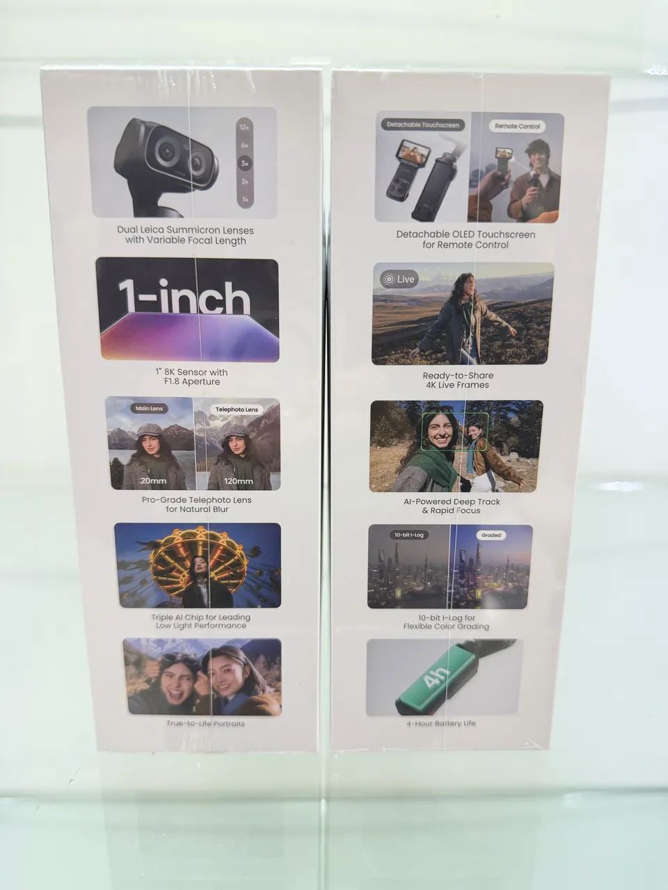 Insta360 Luna Ultra - Dual-Lens 8K Gimbal Camera | Nova e Lacrada - Foto 3