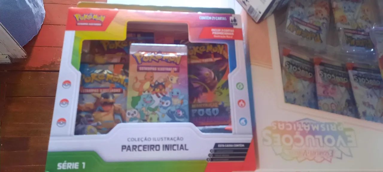 14 caixas pokemon  maisbb1 brinde  - Foto 2