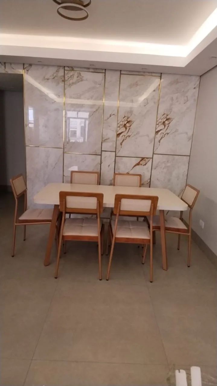 Mesa de jantar Tampo MP 6 cadeiras  - Foto 2