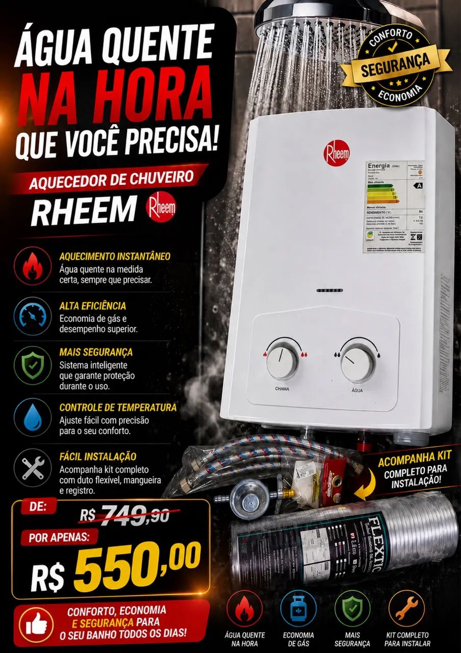 Aquecedor a gás  - Foto 4