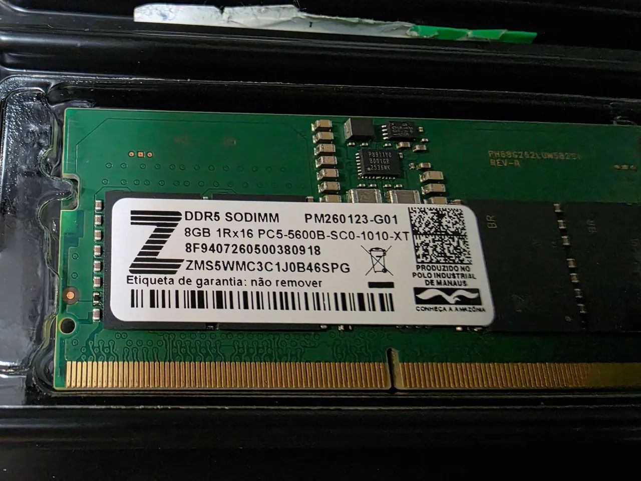Memória RAM 8gb ddr5 5600 - Foto 2