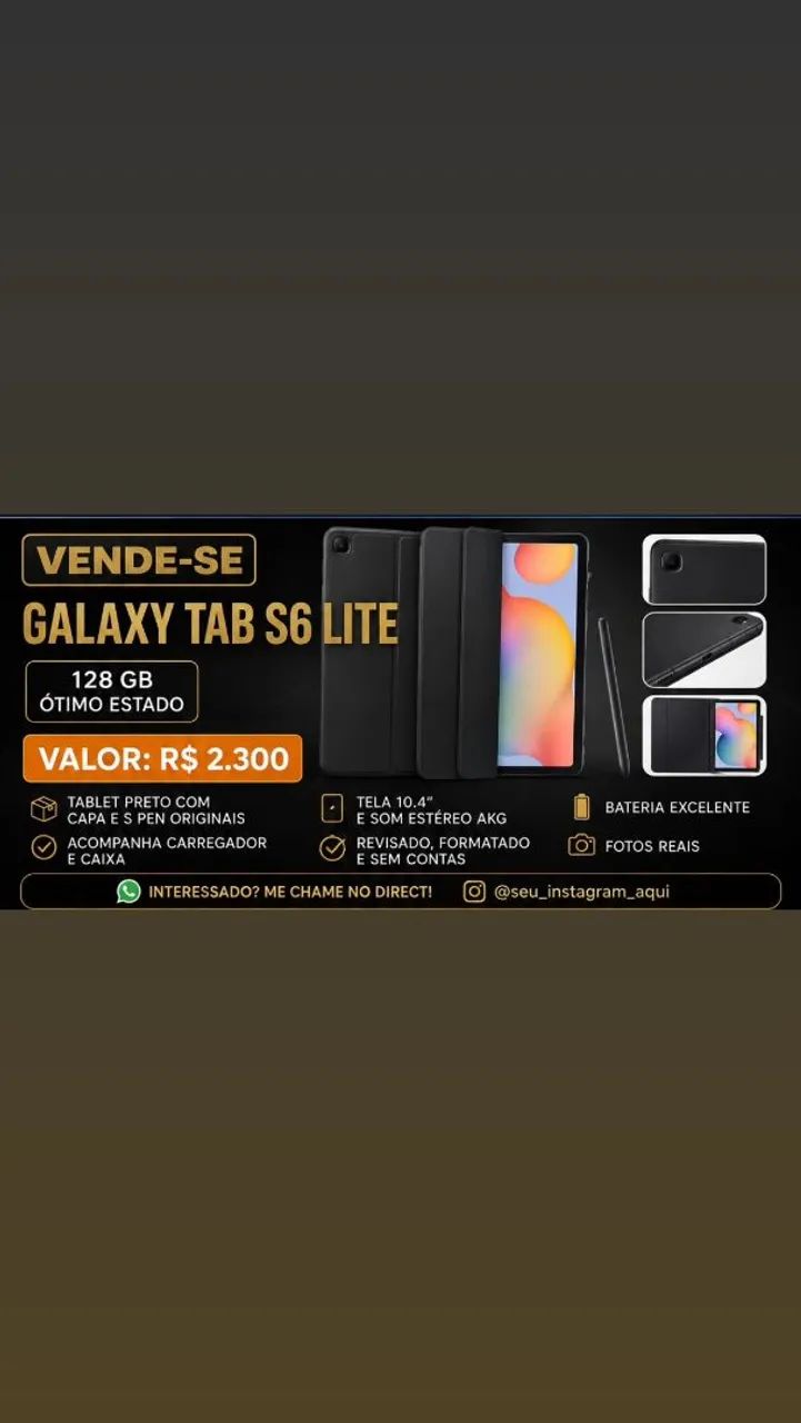Tablet Samsung S6 Lite