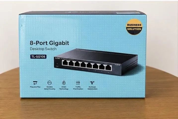 Switch De Mesa 8 Portas Gigabit Tp-link Tl-sg108  - Foto 3