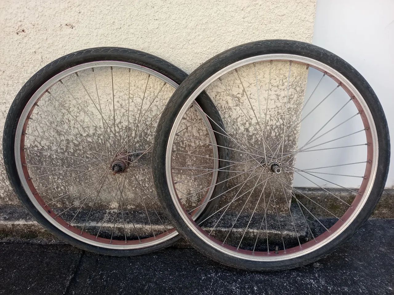 Par de rodas bicicleta 