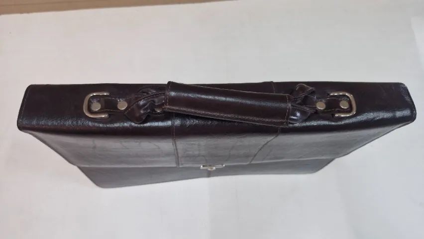 Bolsa Pasta executiva social em couro - Foto 3