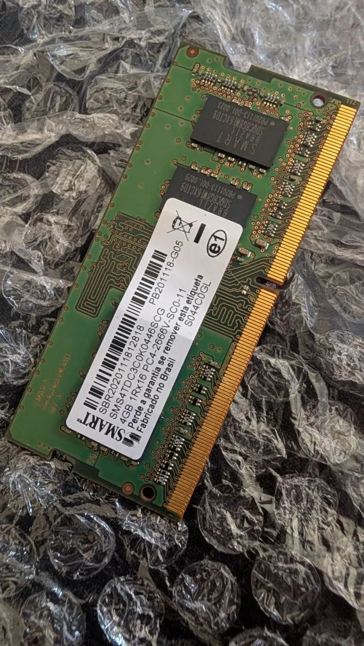 RAM DDR4 4GB SMART NOTEBOOK