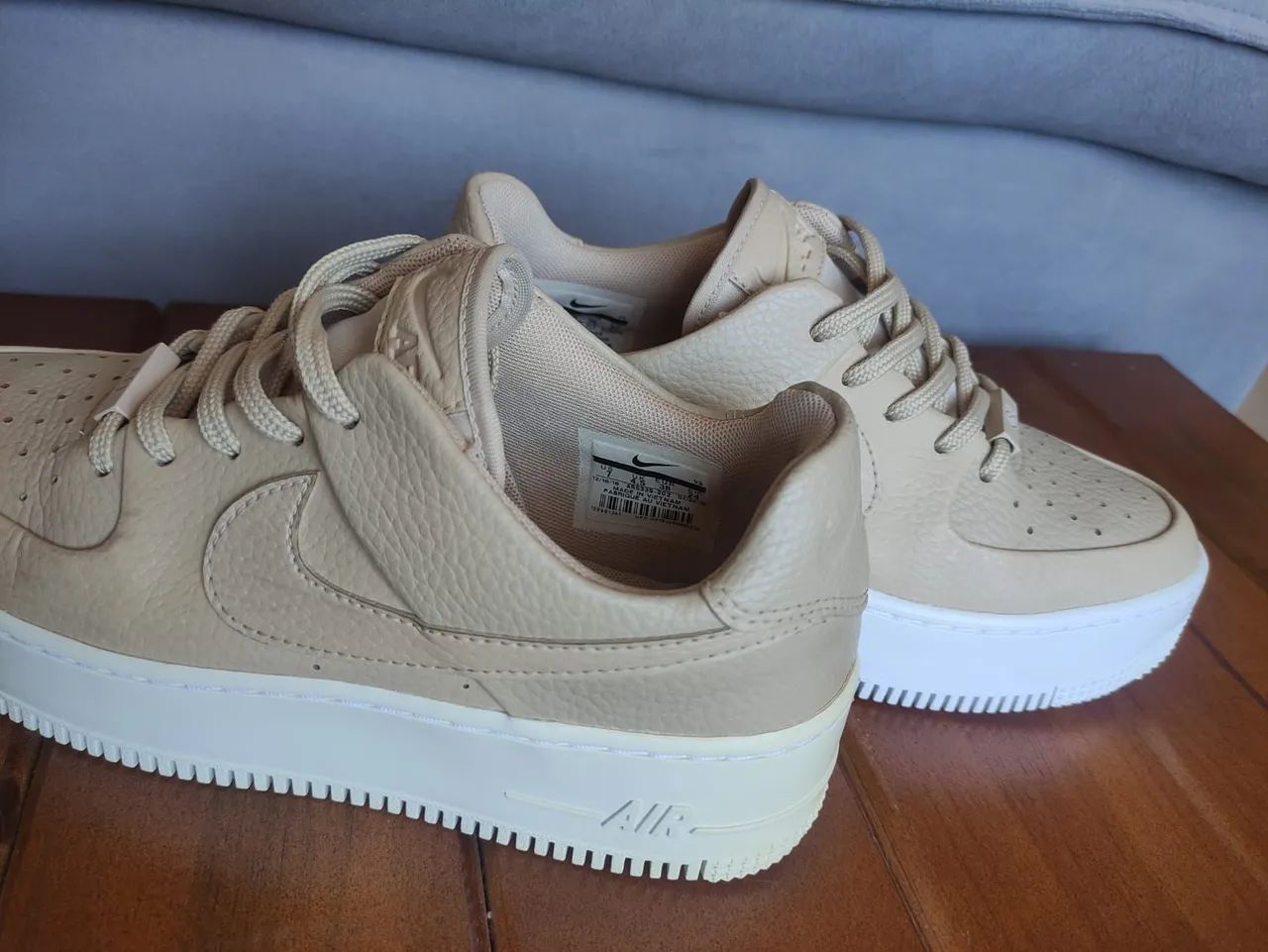 Tênis Nike Air Force 1 Sage Low Desert Ore - Foto 3