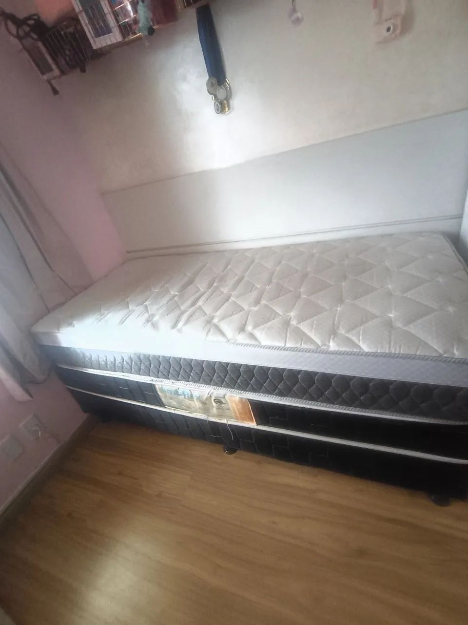 Cama box solteiro+, colchão - Foto 5