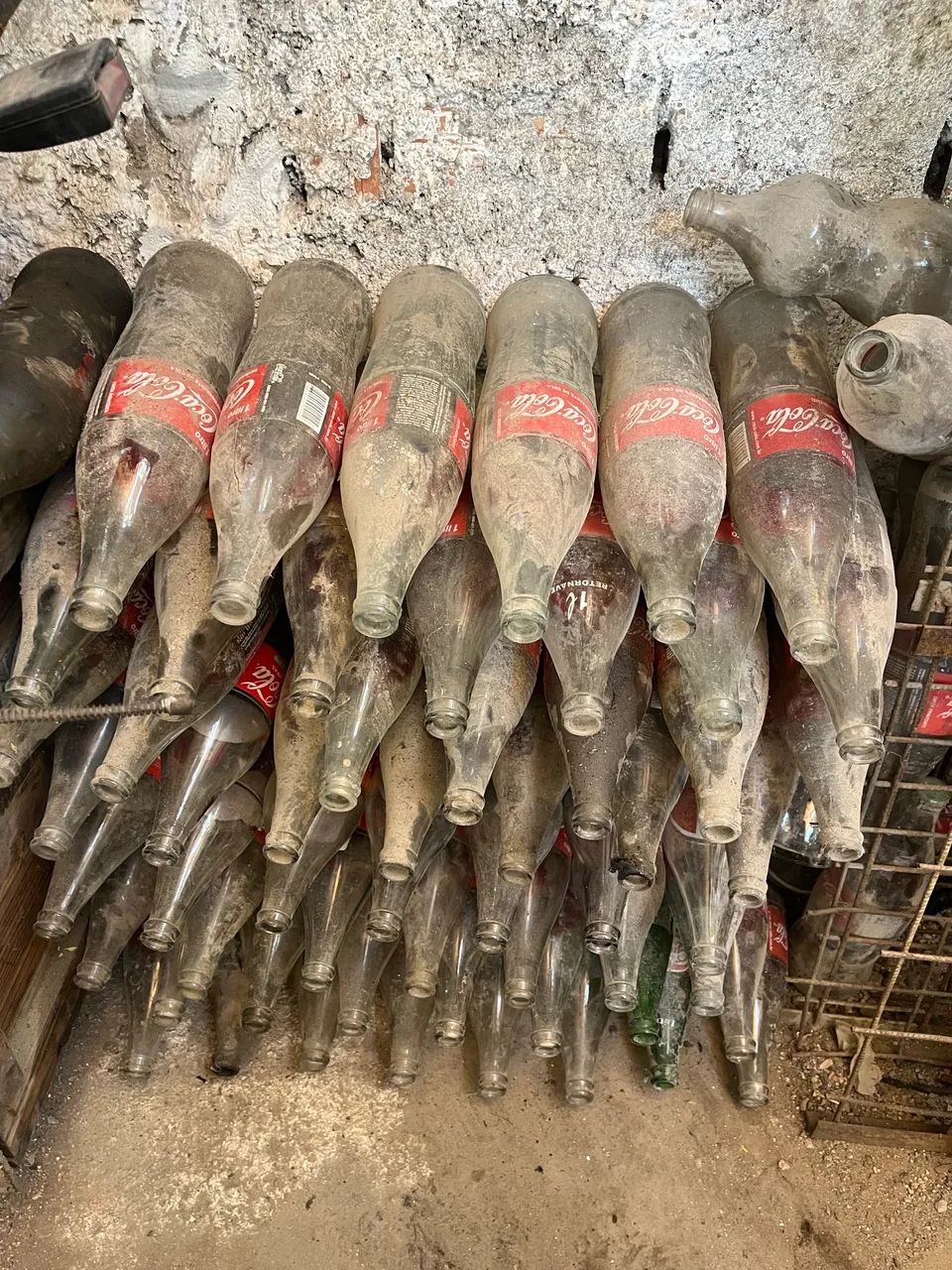 Vasilhames de 1L coca-cola