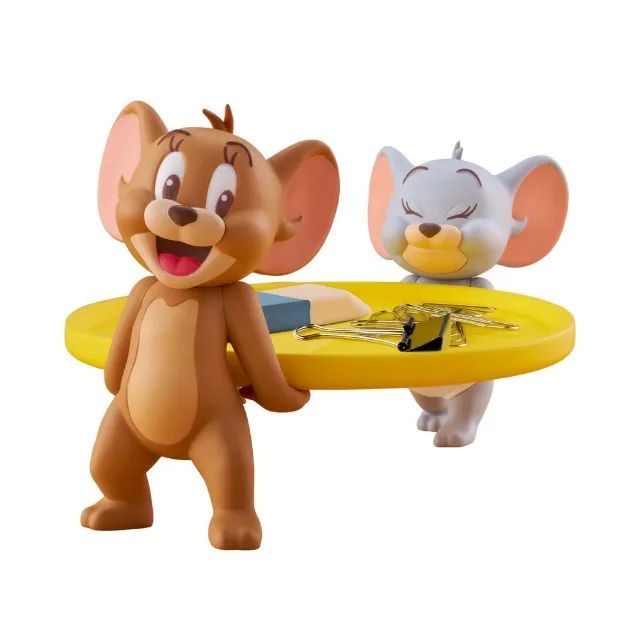 Banpresto Tom E Jerry Fig Life! Jerry E Tuffy Porta Treco
