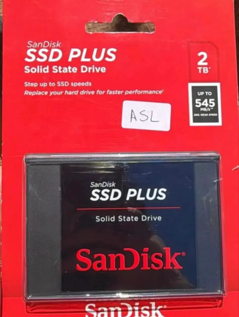 SSD 2TB Original e Lacrado