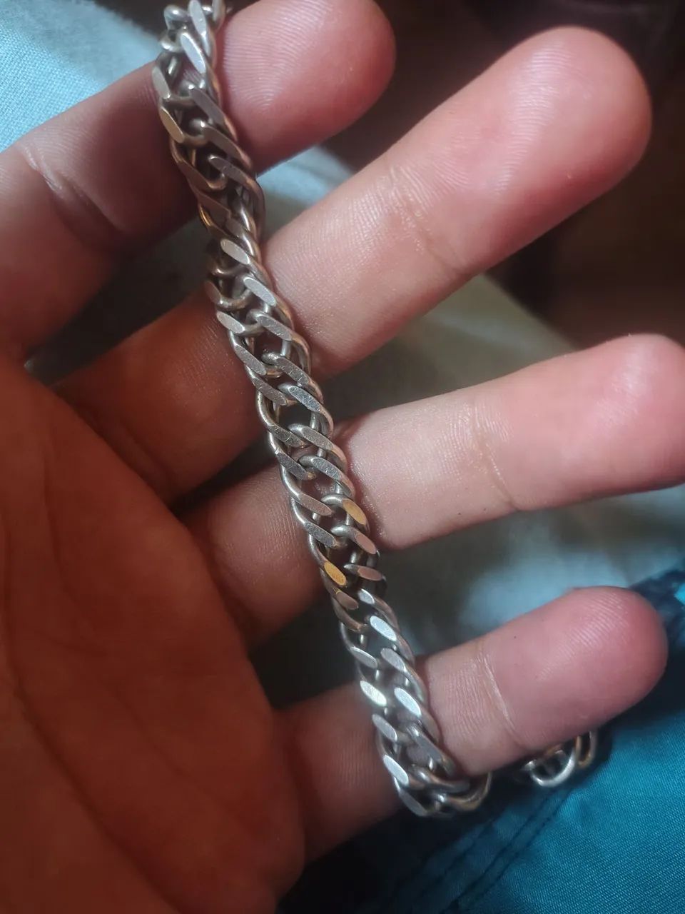 Pulseira de prata  - Foto 3