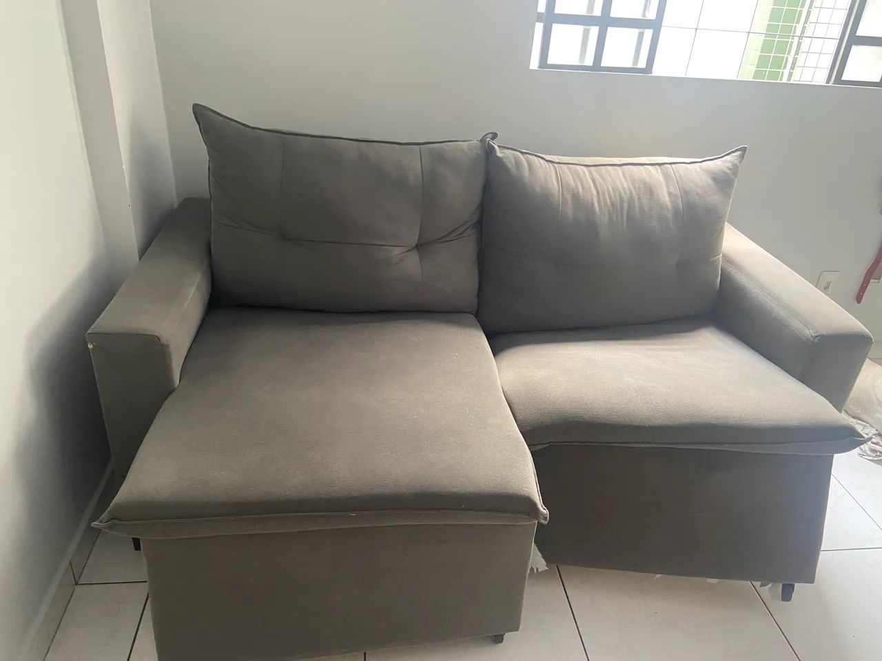 Sofá retrátil pra levar hoje  - Foto 2