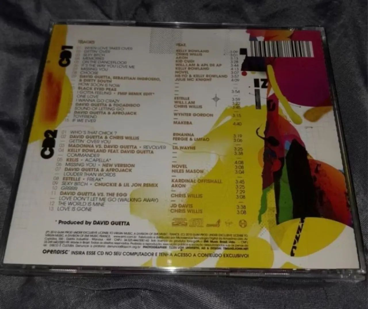 Kit 5 cds - David guetta- duplos ,leia - Foto 5