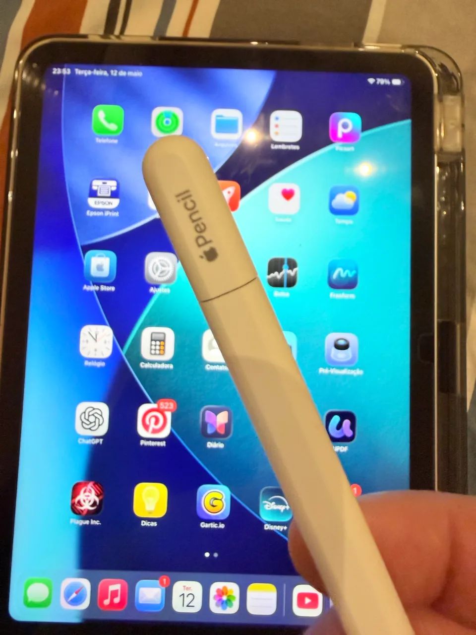 iPad 10 + Apple Pencil - Tablets e E-Readers - Chapada, Manaus
