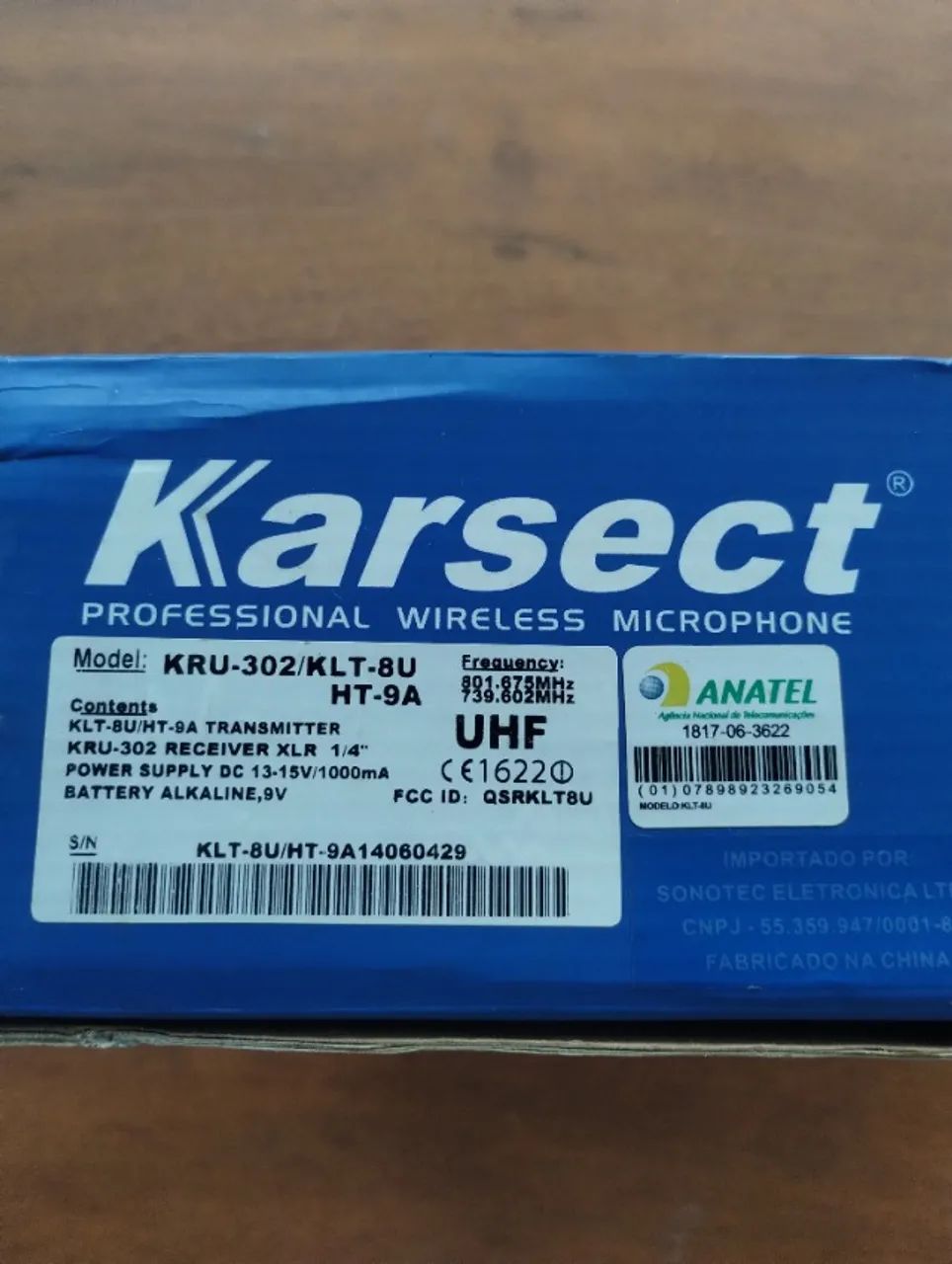 MICROFONE SEM FIO HEADSET DUPLO KARSECT KRU302 - Foto 4
