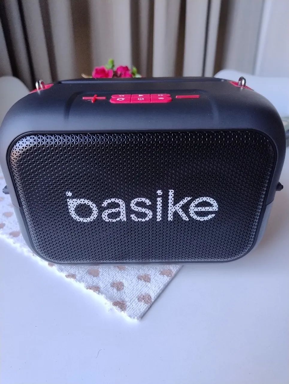 Caixa de Som Basike BA-RAD044 Semi Nova em perfeito estado