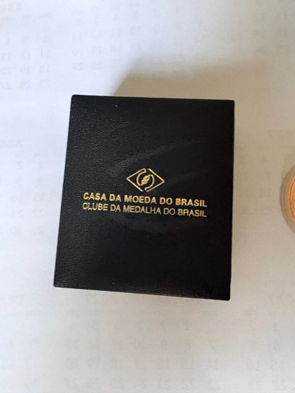 Medalha comemorativa Romero Brito bonze dourado  - Foto 2