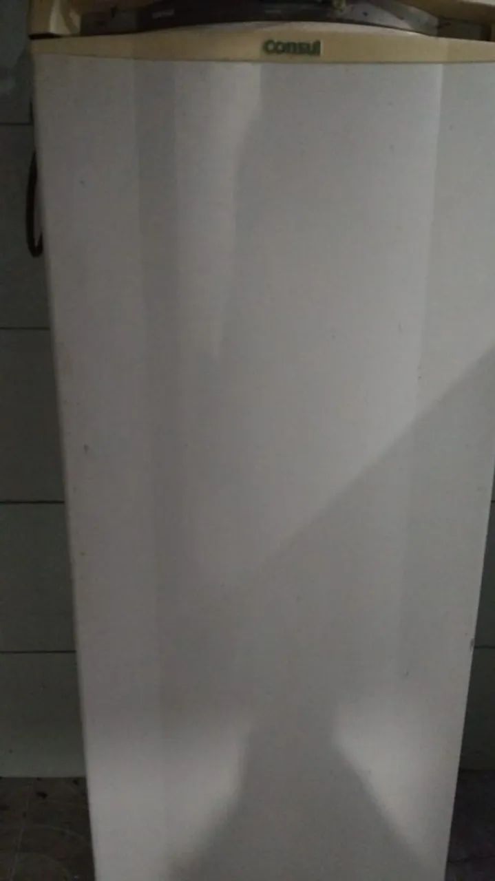 Sofá e geladeira 