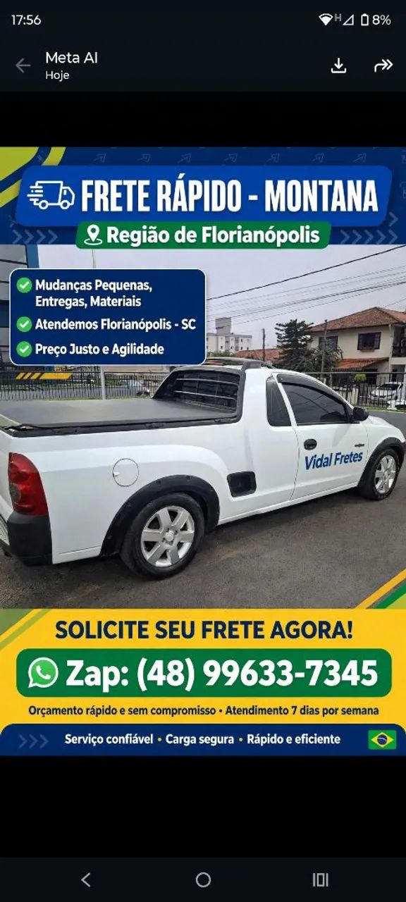 Vidal frete 