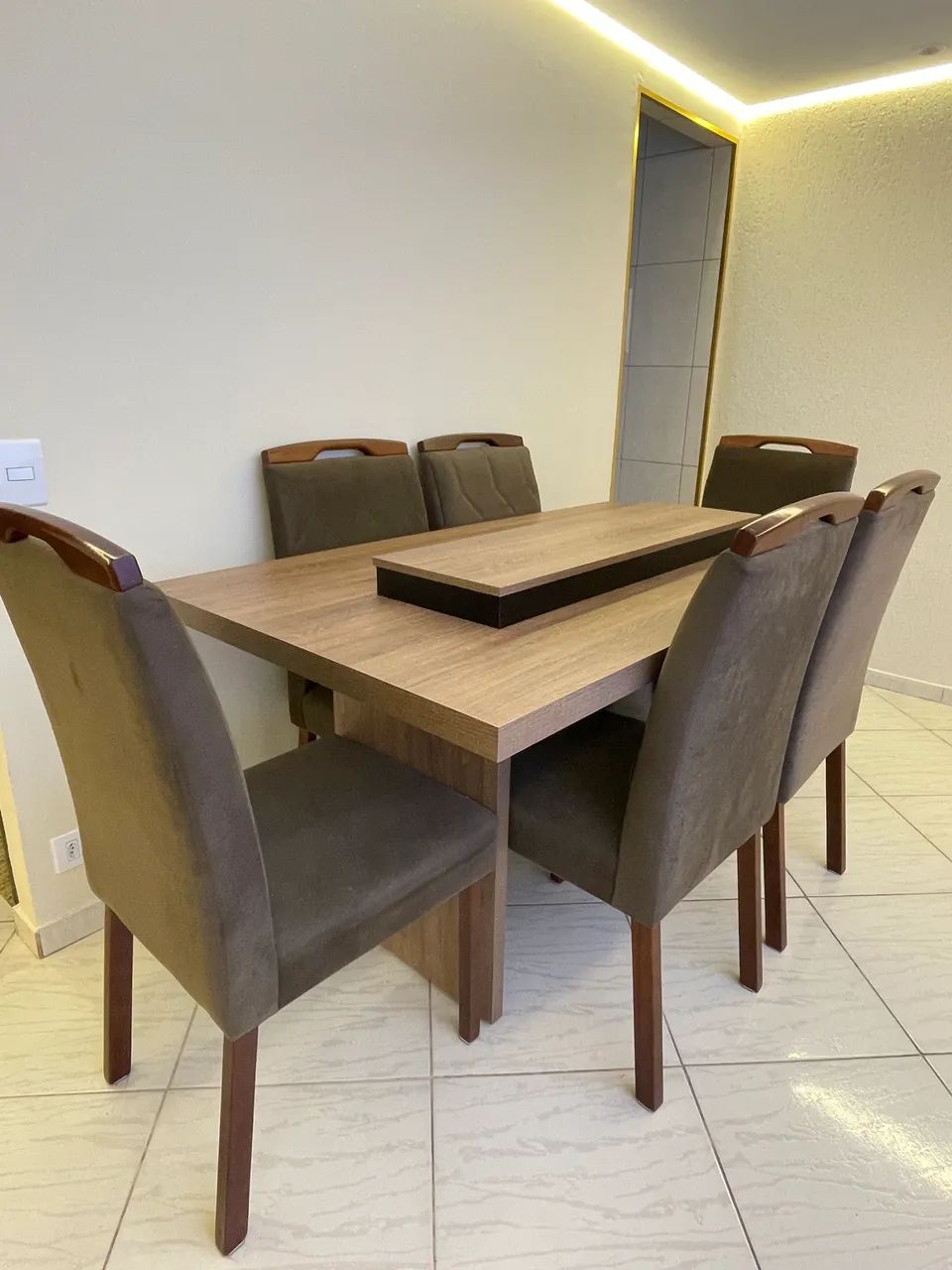 Mesa 6 Lugares Madeira
