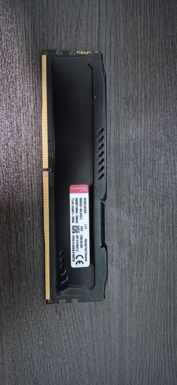 Pente de memória RAM 8gb kingston - Foto 2