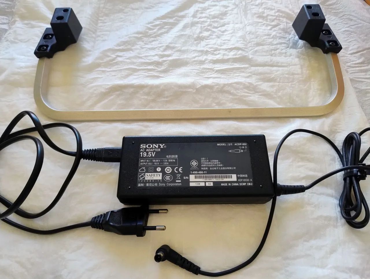 Pedestal e fonte externa tv Sony Bravia 32 - Peças e Acessórios