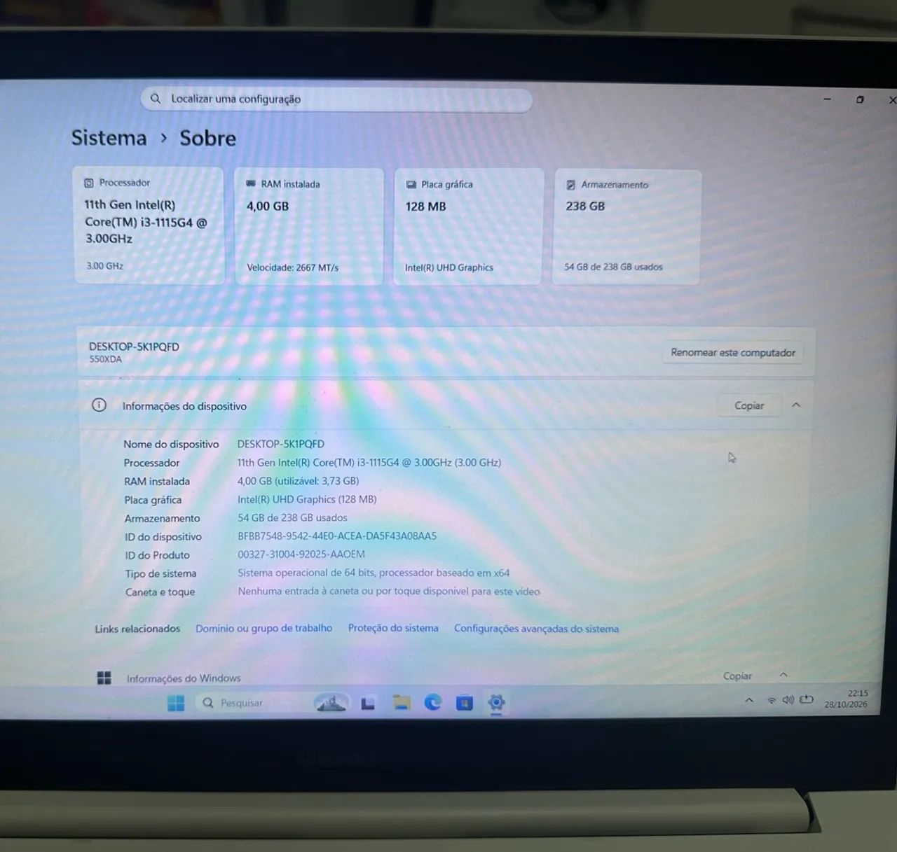 NOTEBOOK SAMSUNG CORE i3 - Foto 4