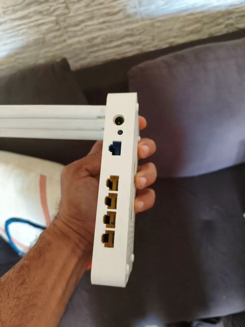 Roteador wi-fi 750 Mbps função repetidor maxprint 3 antenas  - Foto 2