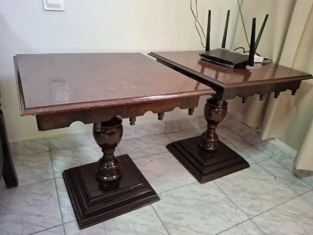 Conjunto de sala de estar em madeira maciça - Foto 3
